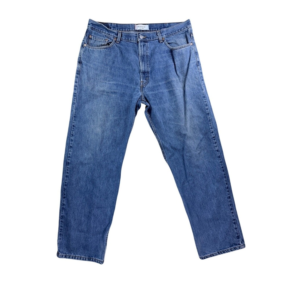 Levi's 550 Relaxed Fit Jeans Mens 40x32 Blue Excellent Medium Wash Denim